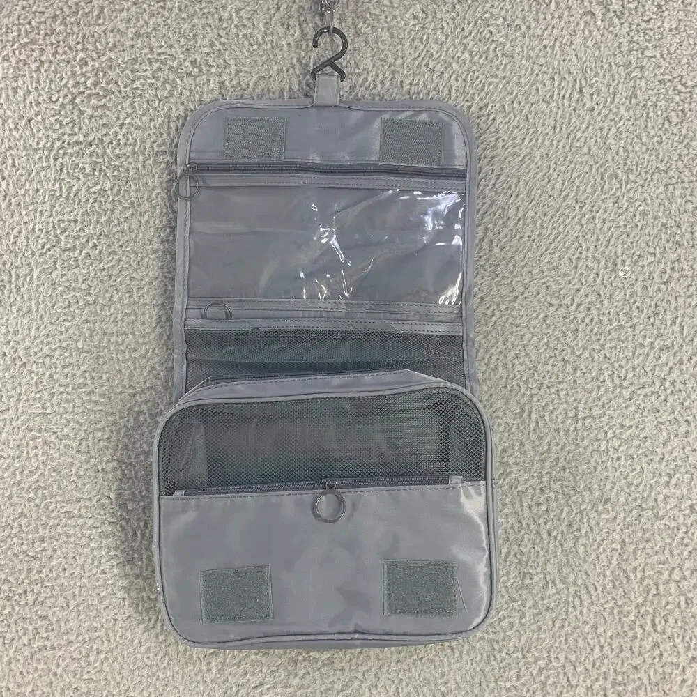 Travel Bag Toiletry Cosmetics Makeup Organizer 9 x 7 x 3 Grey